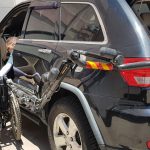 robot transfert fauteuil dans le coffre arrière voiture